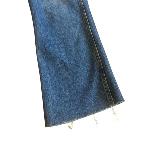 Madewell Rigid Demi-Boot Crop Jeans Medium Wash Denim 100% Cotton Size 26 Womens - Picture 5 of 12